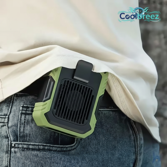 Army Green Waist Fan - Clean Version