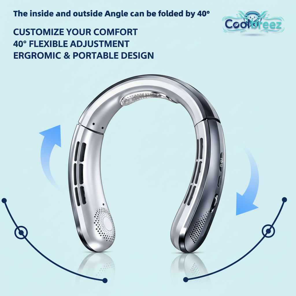 CoolBreez 40° Adjustable Angle Feature