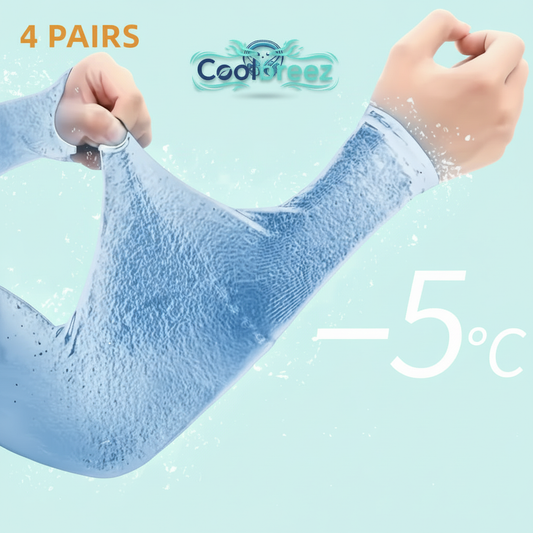 Cooling Sleeves with Very Light Background